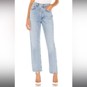 AGOLDE 90's Mid Rise Loose Fit in Snapshot